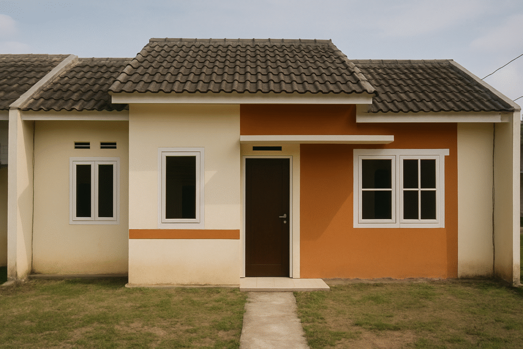 Desain interior rumah subsidi 25m² type TOD - Sumber: Kementerian PKP