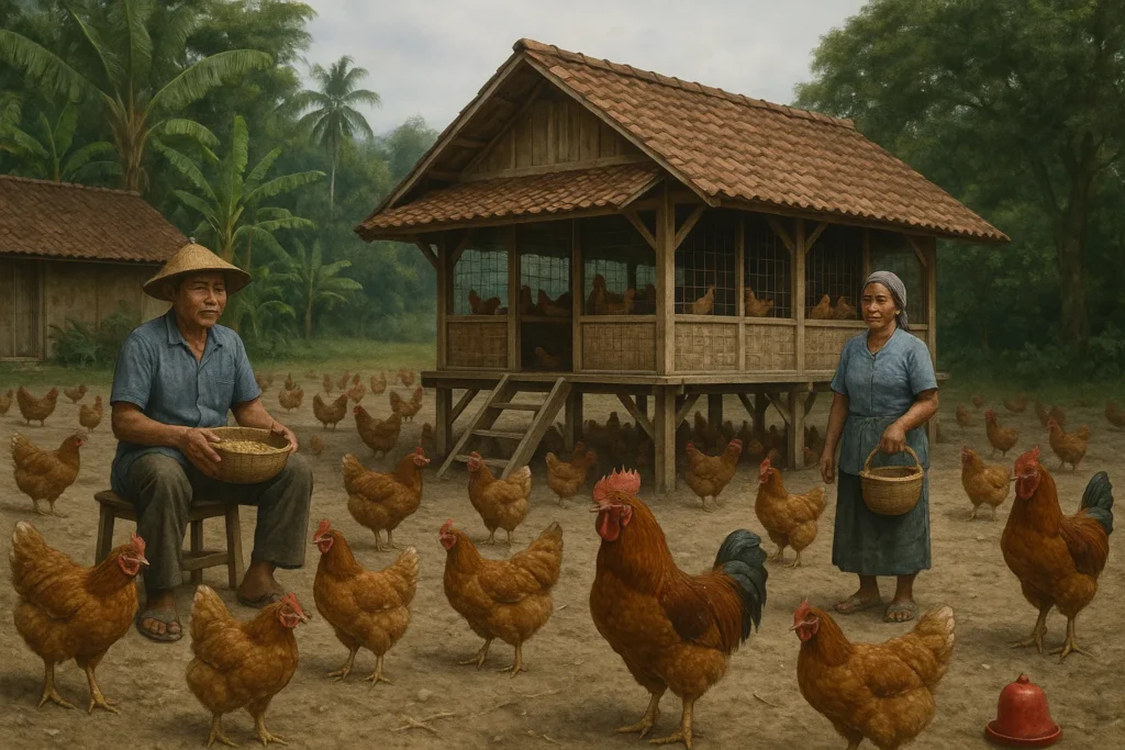 Infografik krisis harga ayam 2025